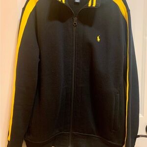 Ralph Lauren Black and Yellow Polo Jacket